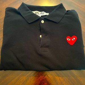 Comme Des Garçons PLAY polo XL
